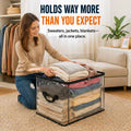 Buy 2 Get 1 Free❤️📦Large Heavy-Duty Thick Plastic Clear Storage